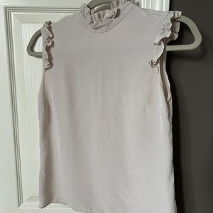 Erdem silk top size 6